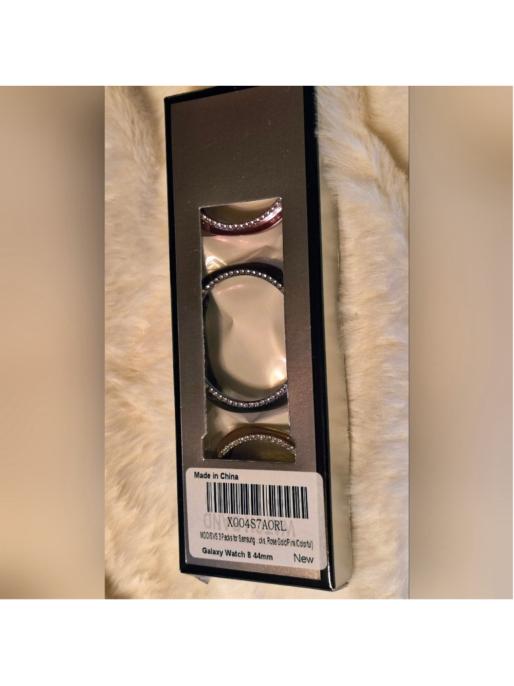 Galaxy Watch 8 3-Pack Bezel Rings 44mm